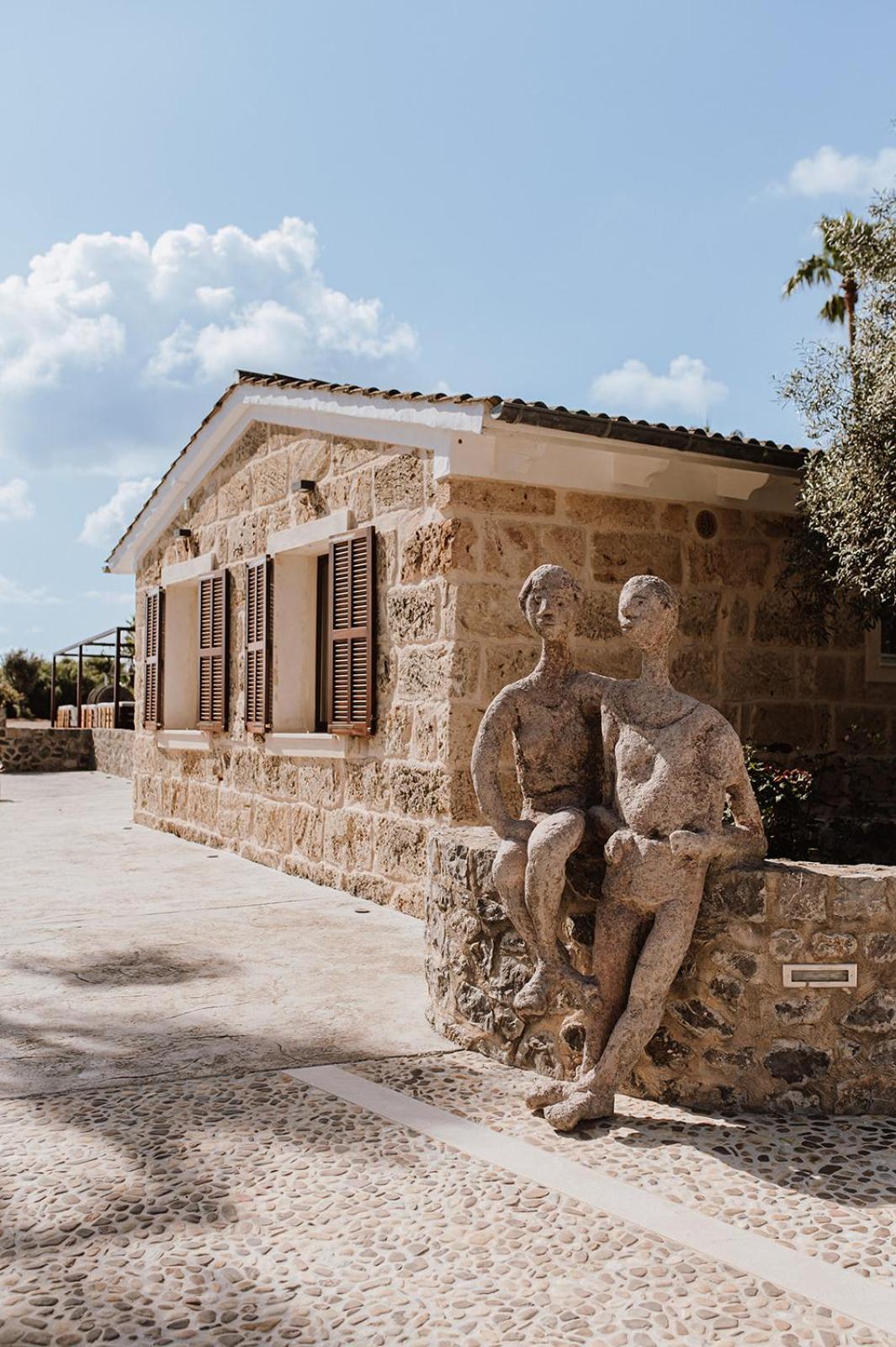 Sa Talaia Blanca Villa Muro Exterior photo
