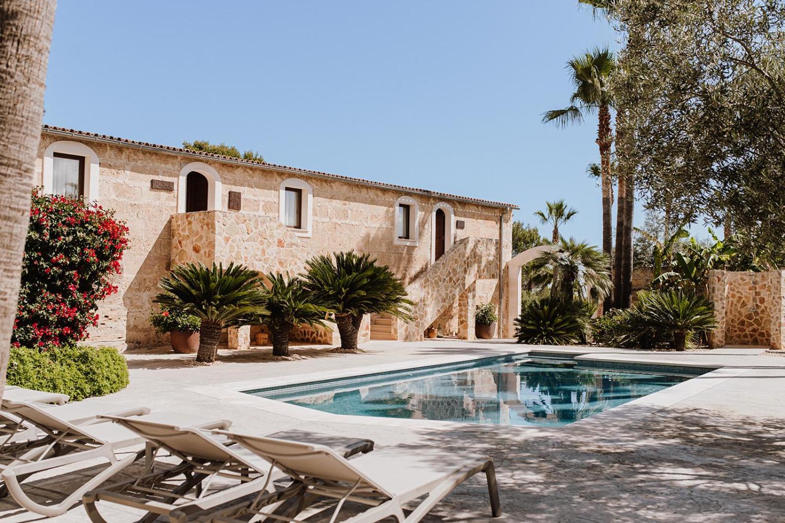 Sa Talaia Blanca Villa Muro Exterior photo